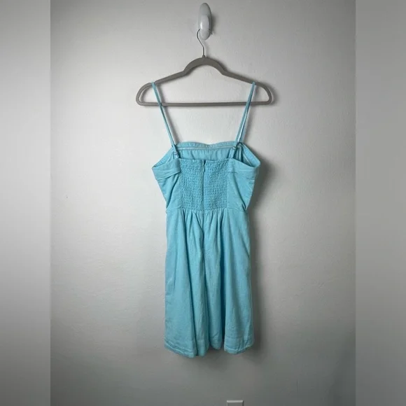 Abercrombie & Fitch Linen Cotton Blend Mini Dress - Picture 2 of 15